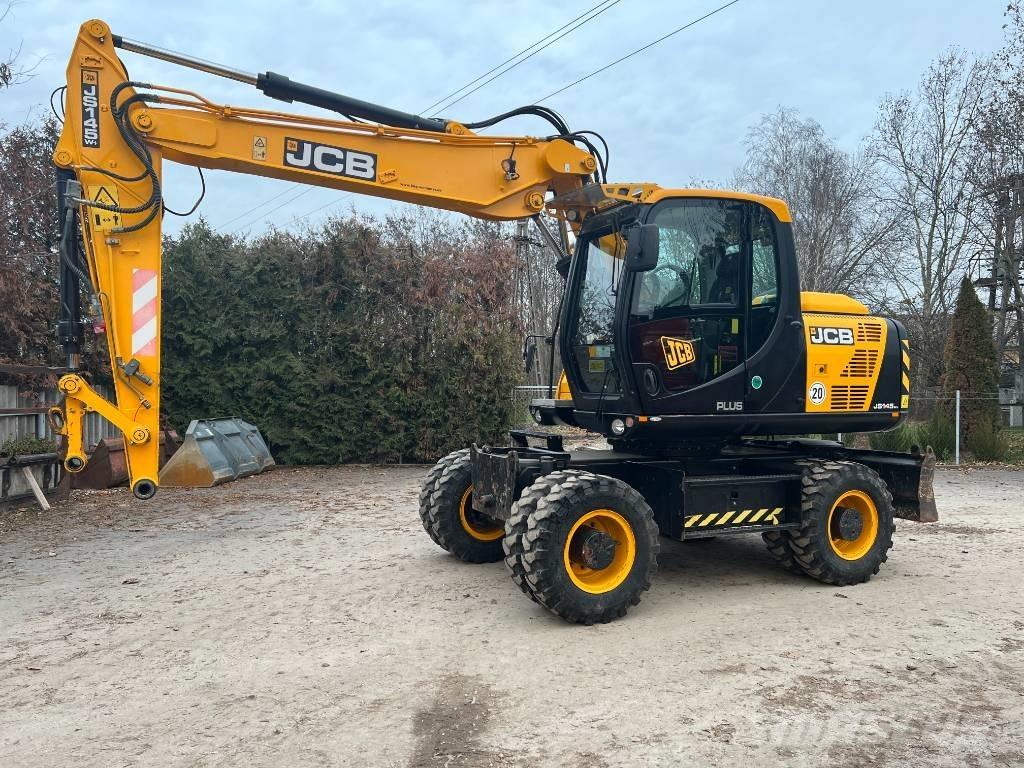 JCB JS 145 W+ TT4i Kolesové rýpadlá