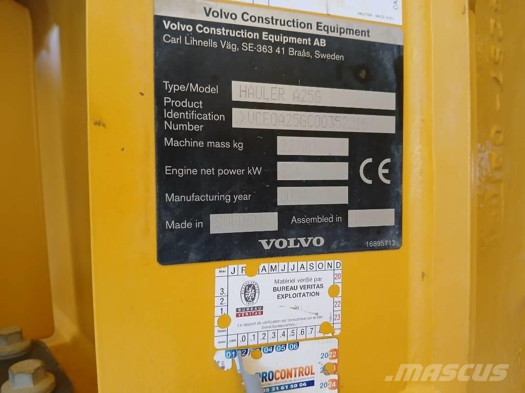 Volvo A 25 G Kĺbové nákladné autá