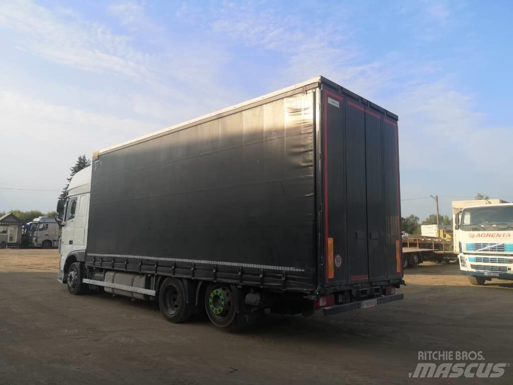 DAF XF 480 6x2 Jumbo Nákladné vozidlá s bočnou zhrnovacou plachtou