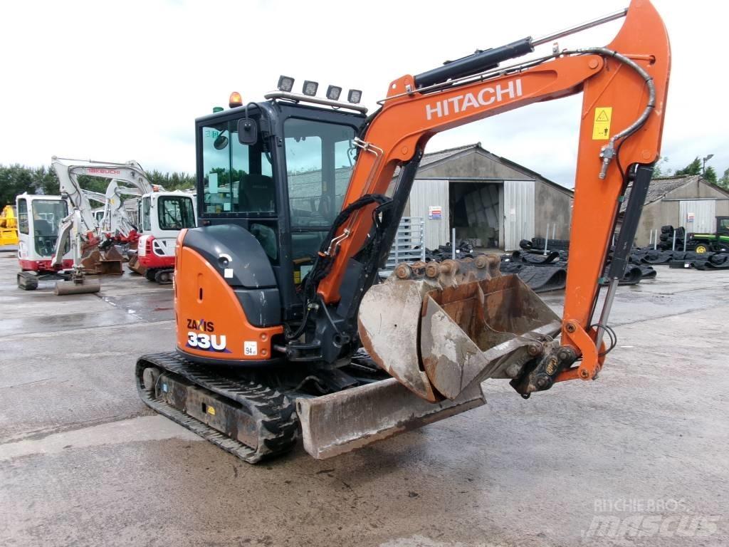 Hitachi Zaxis 33U-6 Mini rýpadlá < 7t