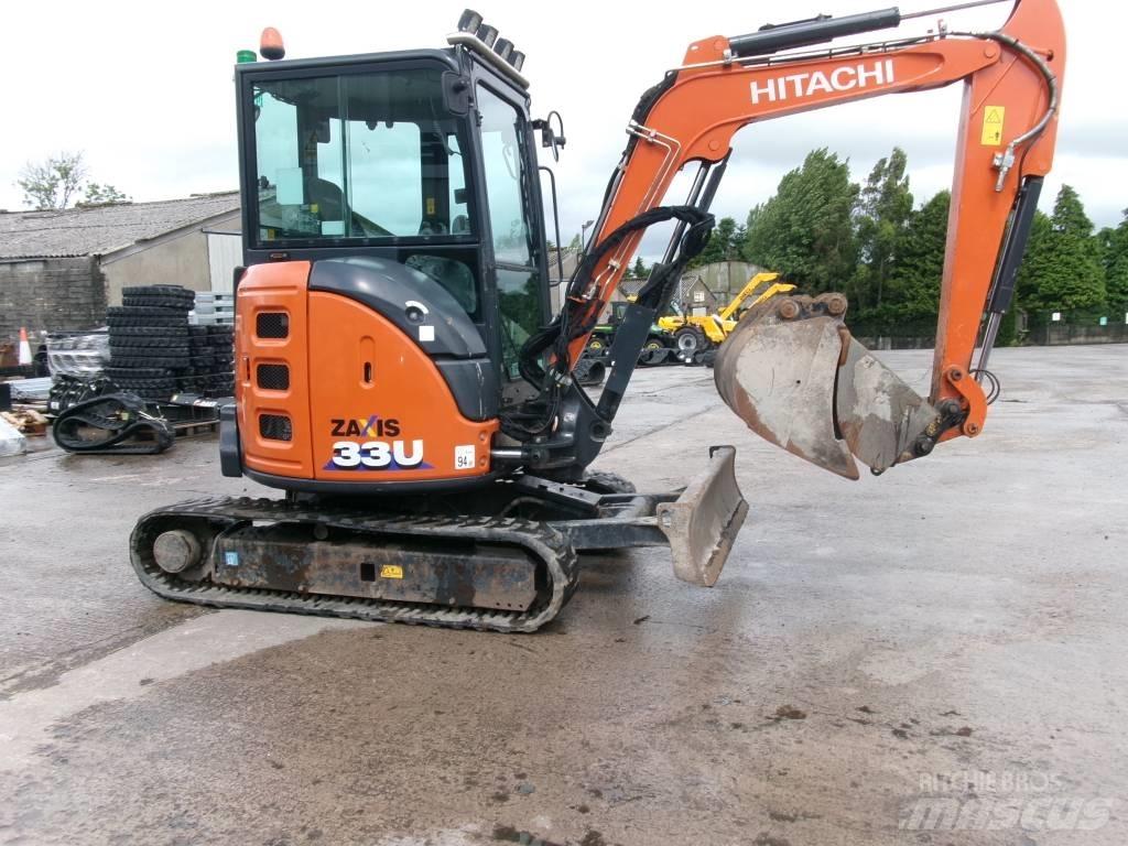 Hitachi Zaxis 33U-6 Mini rýpadlá < 7t