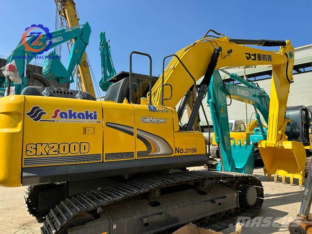 Kobelco SK 200 Pásové rýpadlá