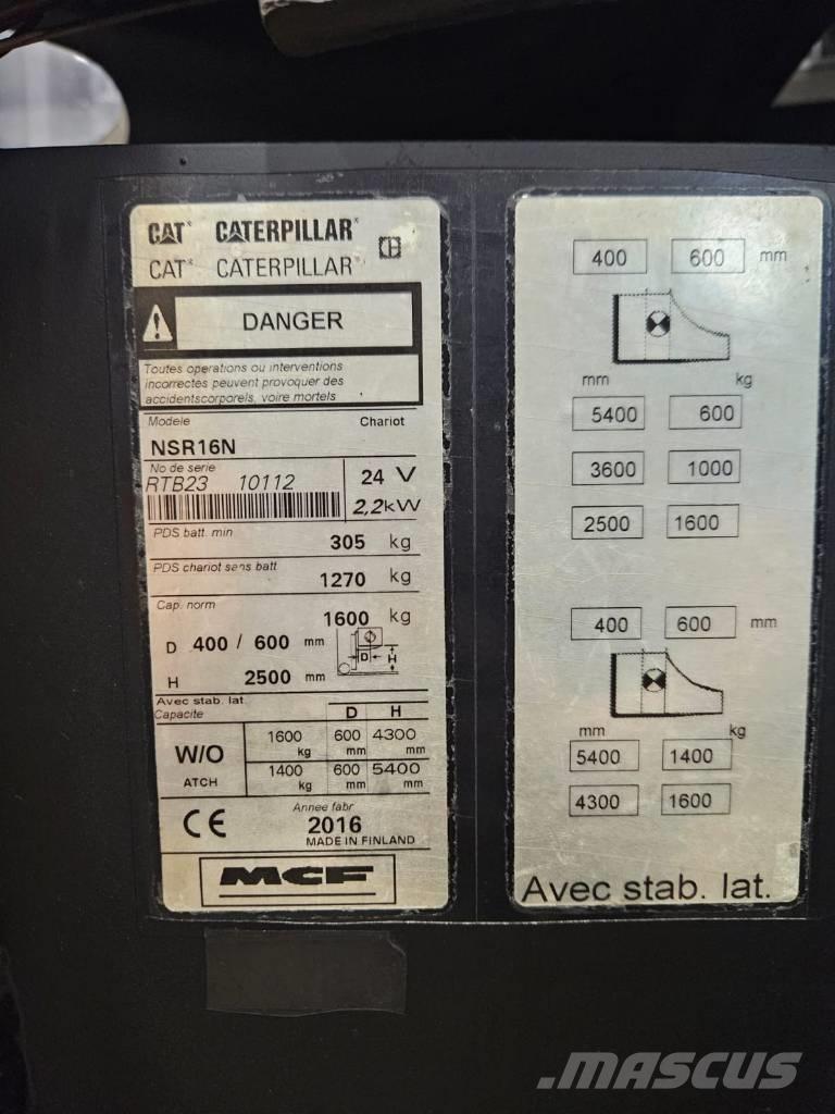 CAT NSR16N (Myyty) Samohybné vozíky