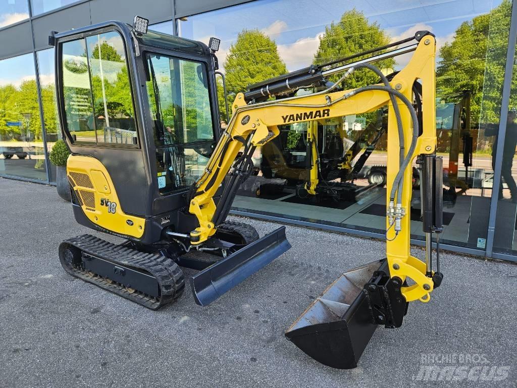 Yanmar SV 18 Mini rýpadlá < 7t