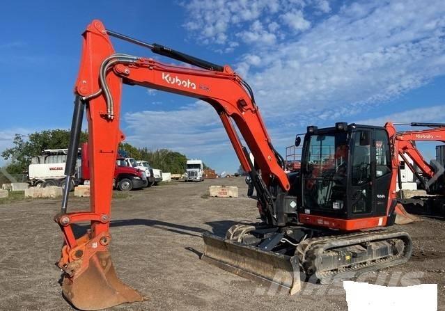 Kubota KX080-4S2 Pásové rýpadlá