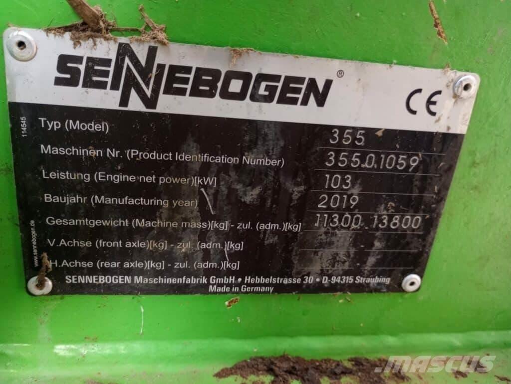 Sennebogen 355E Stroje pre manipuláciu s odpadom