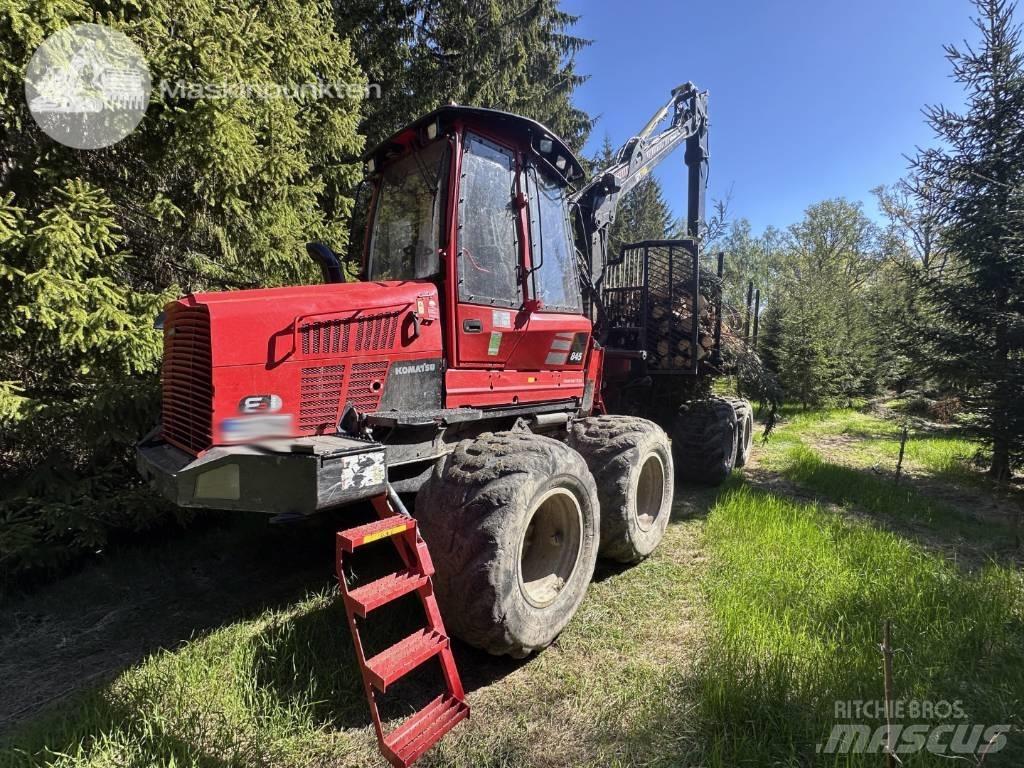 Komatsu 845 Lesné traktory
