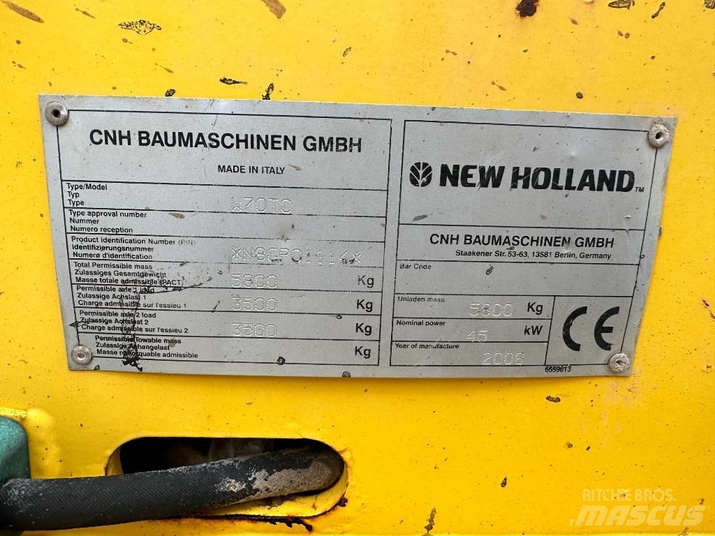 New Holland W 70 TC Kolesové nakladače