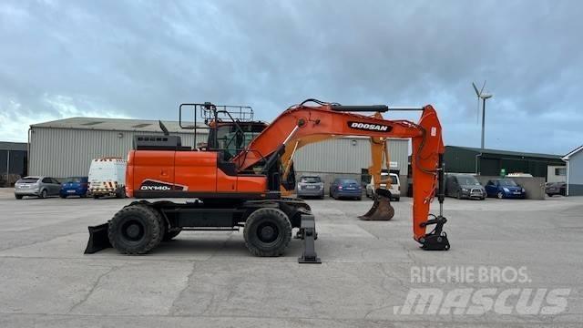 Doosan DX140W-5 Kolesové rýpadlá
