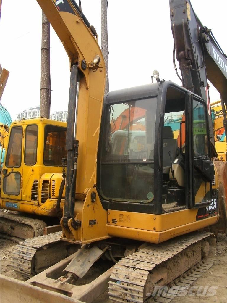 CAT 305.5 Pásové rýpadlá