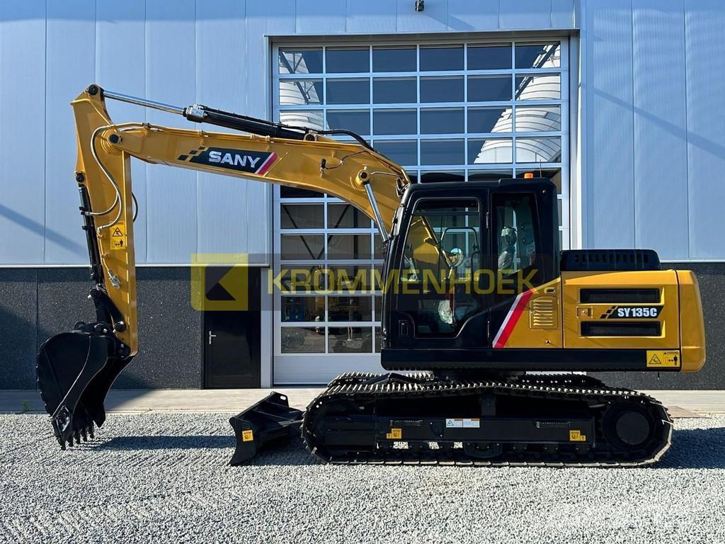 Sany SY 135 C Pásové rýpadlá