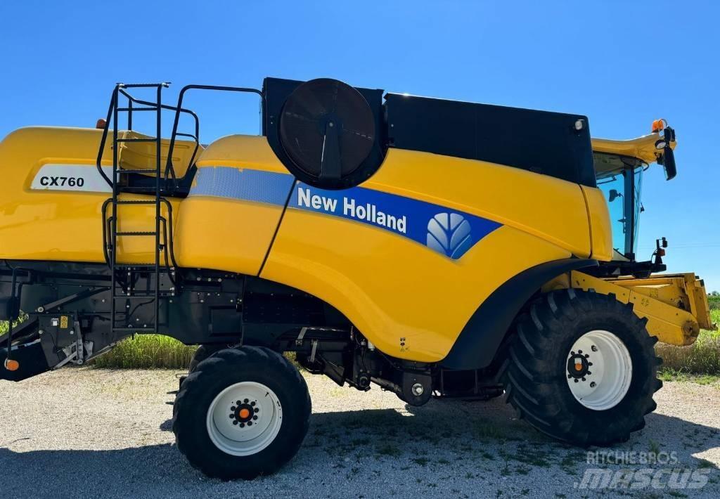 New Holland CX 760 Kombinované zberacie stroje