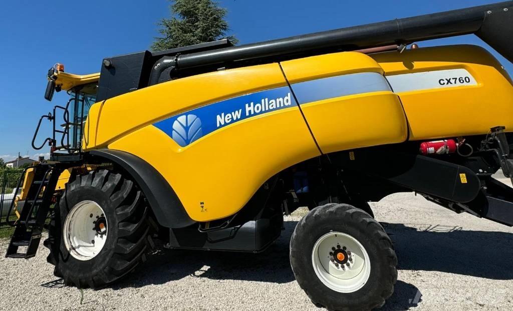 New Holland CX 760 Kombinované zberacie stroje