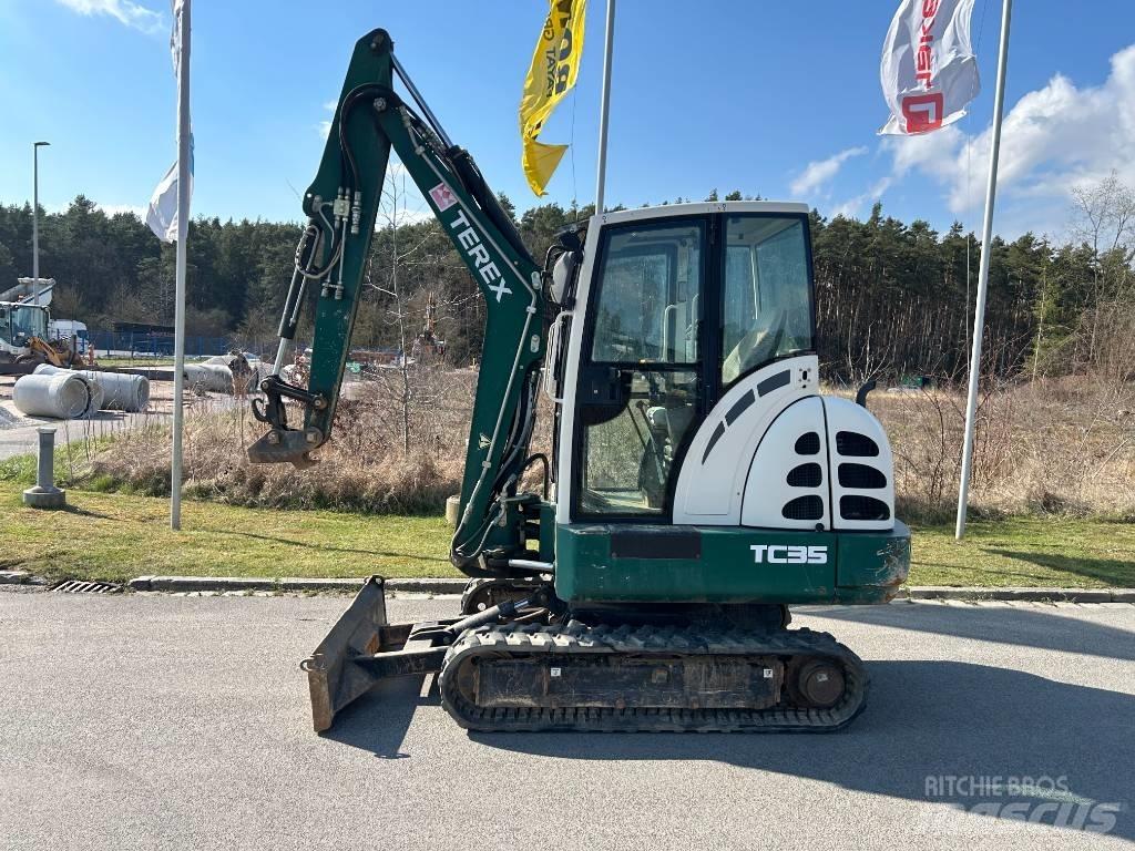 Terex TC 35 Mini rýpadlá < 7t