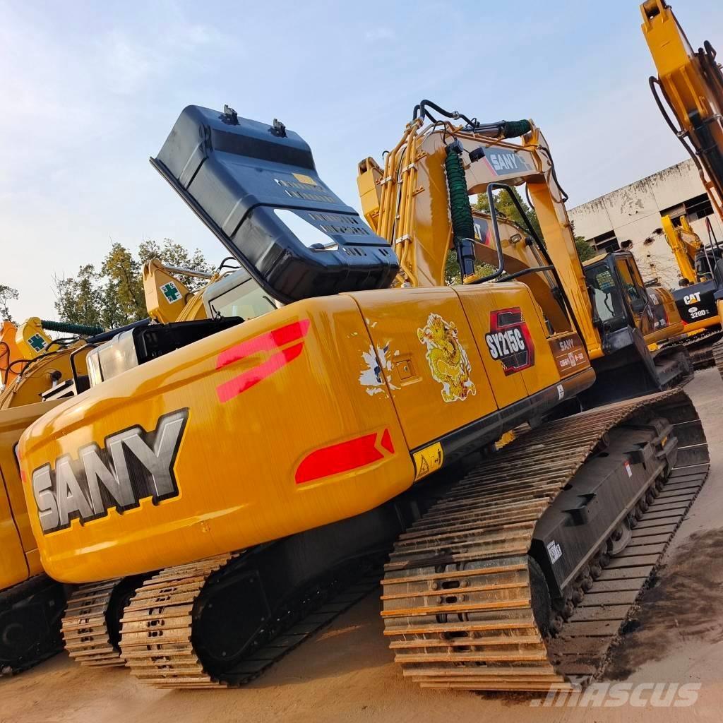 Sany SY 215 C Pásové rýpadlá