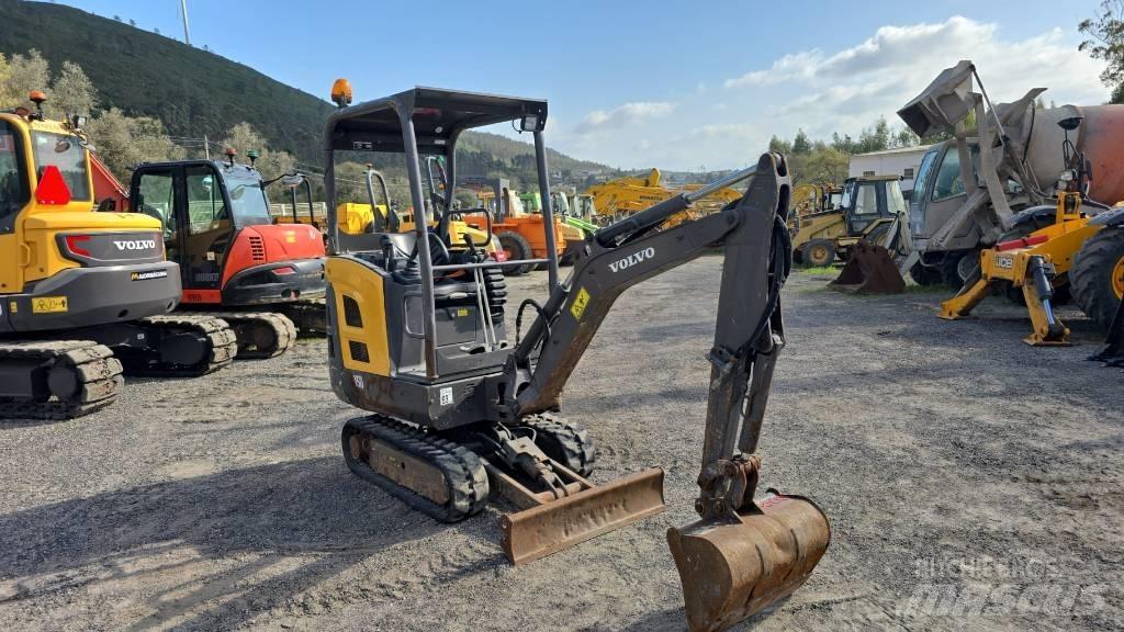 Volvo EC 18 Mini rýpadlá < 7t