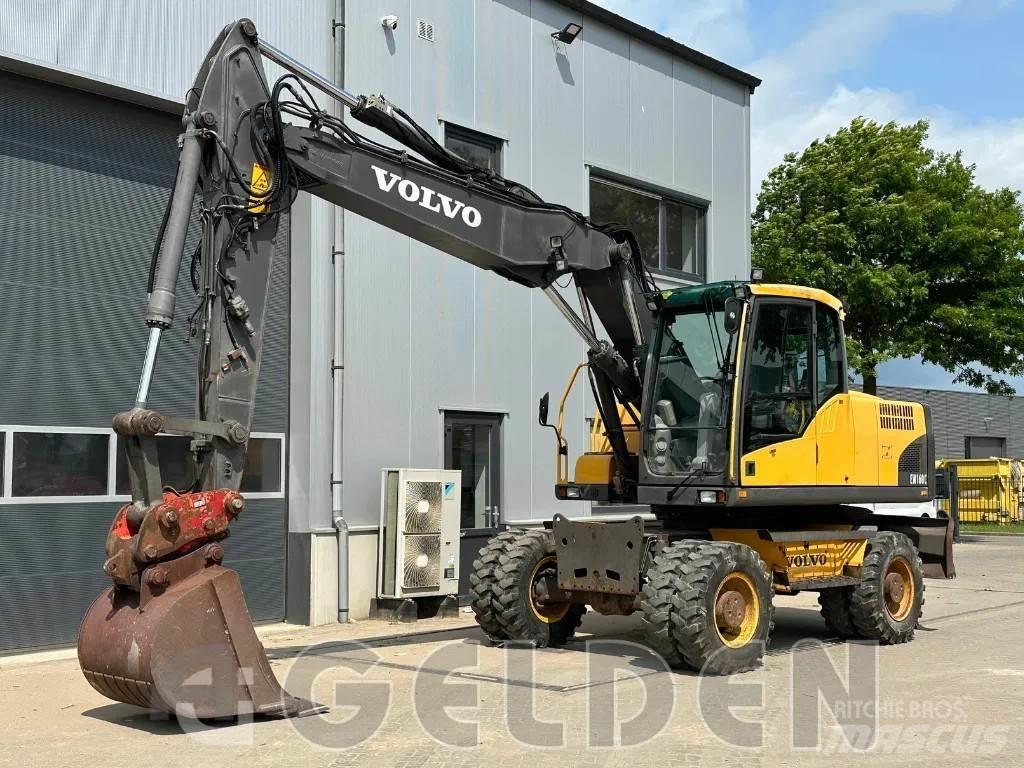 Volvo EW160C Kolesové rýpadlá