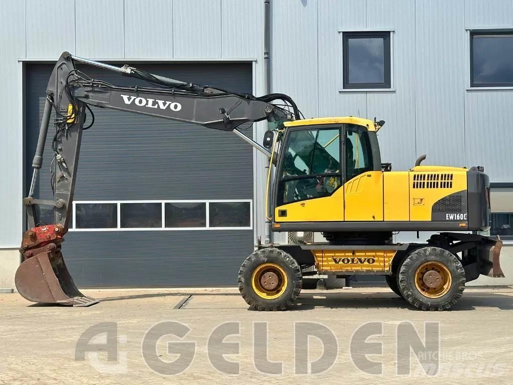 Volvo EW160C Kolesové rýpadlá