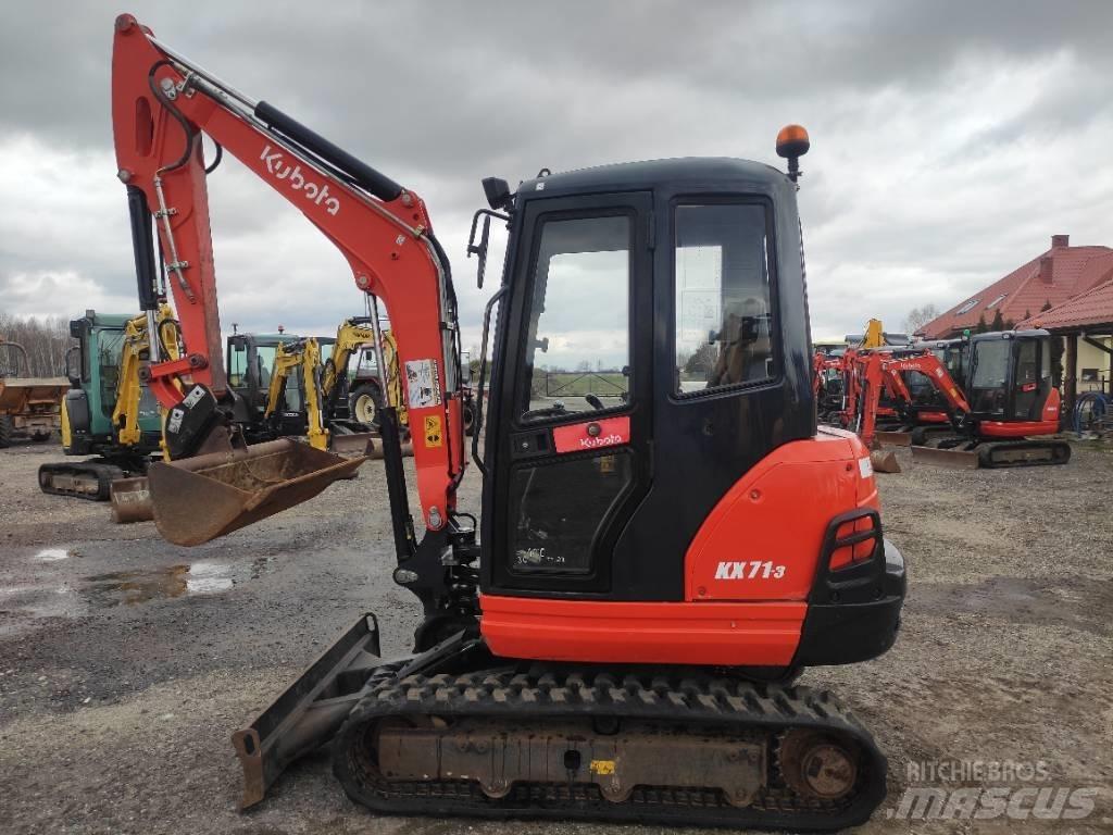 Kubota KX 71-3 Mini rýpadlá < 7t