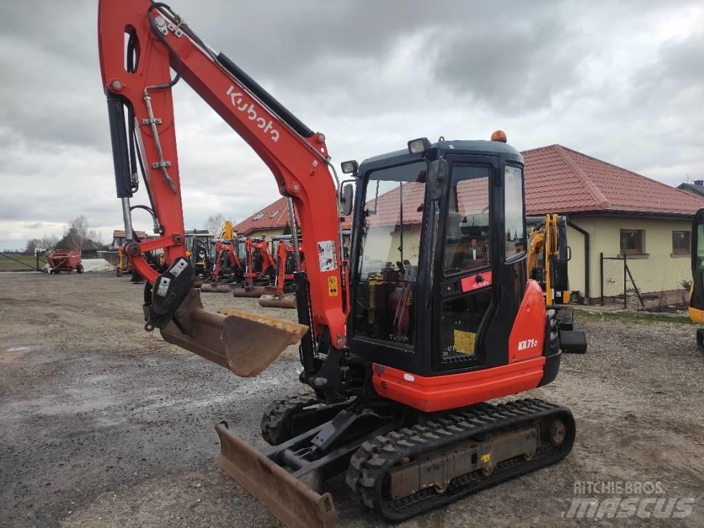 Kubota KX 71-3 Mini rýpadlá < 7t