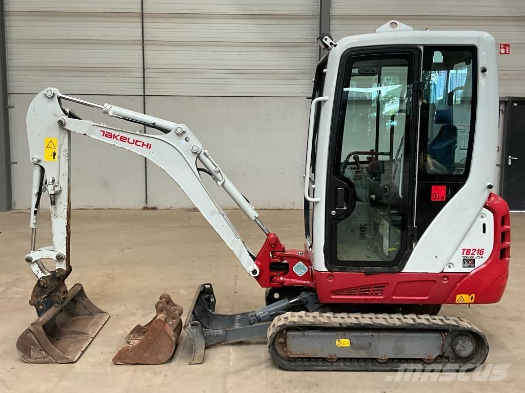 Takeuchi TB 216 Mini rýpadlá < 7t
