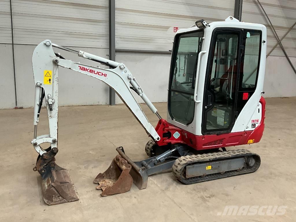 Takeuchi TB 216 Mini rýpadlá < 7t