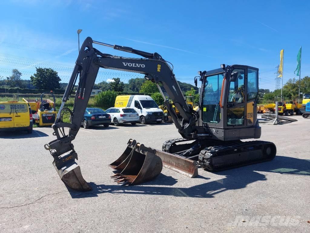 Volvo ECR 58 Pásové rýpadlá