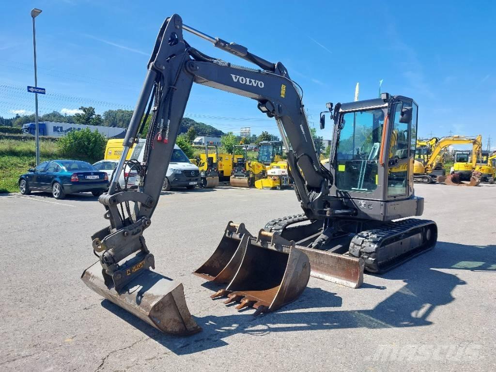 Volvo ECR 58 Pásové rýpadlá