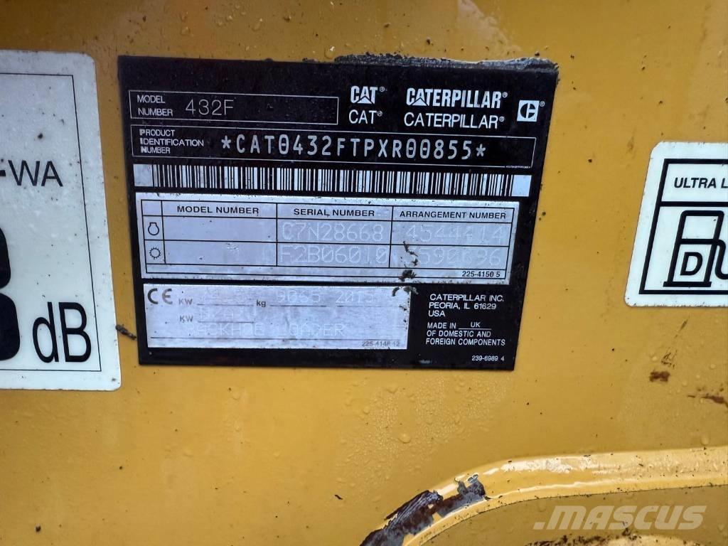 CAT 432 F Rýpadlo-nakladače