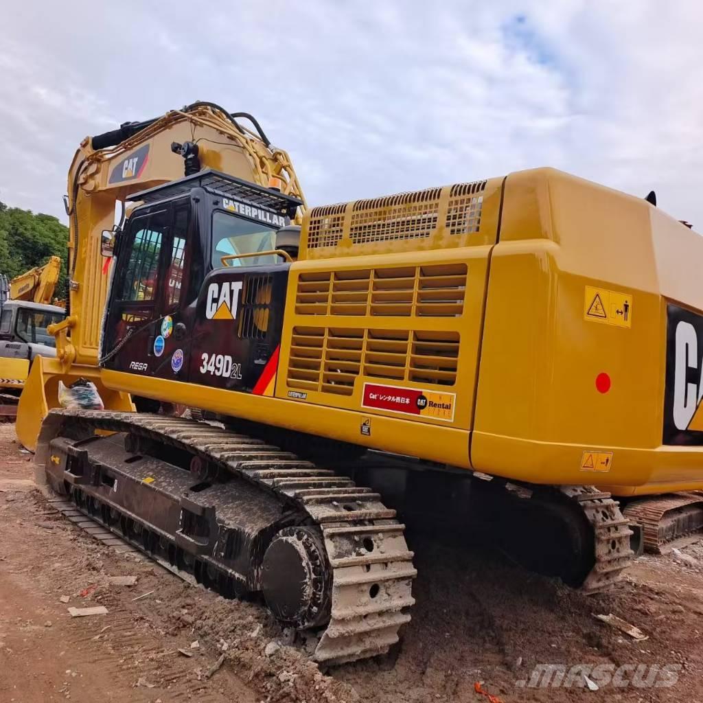 CAT 349 E Pásové rýpadlá