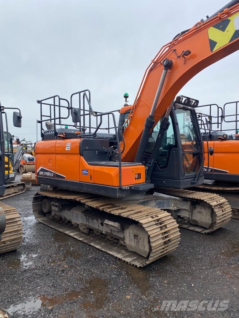Doosan DX 140 LC Pásové rýpadlá