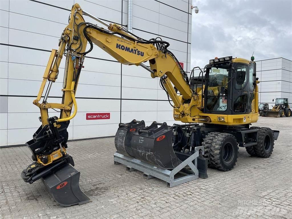 Komatsu PW118MR-11 Kolesové rýpadlá