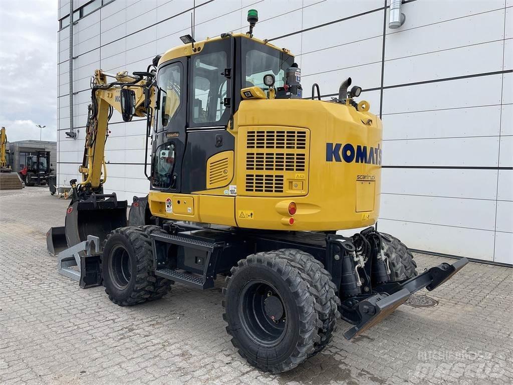 Komatsu PW118MR-11 Kolesové rýpadlá
