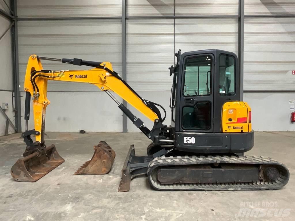 Bobcat E 50 Mini rýpadlá < 7t
