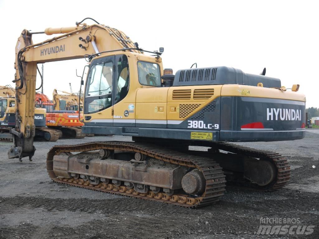 Hyundai R 380 LC-9 Pásové rýpadlá