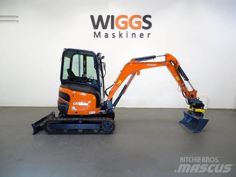 Kubota U 27-4 Mini rýpadlá < 7t