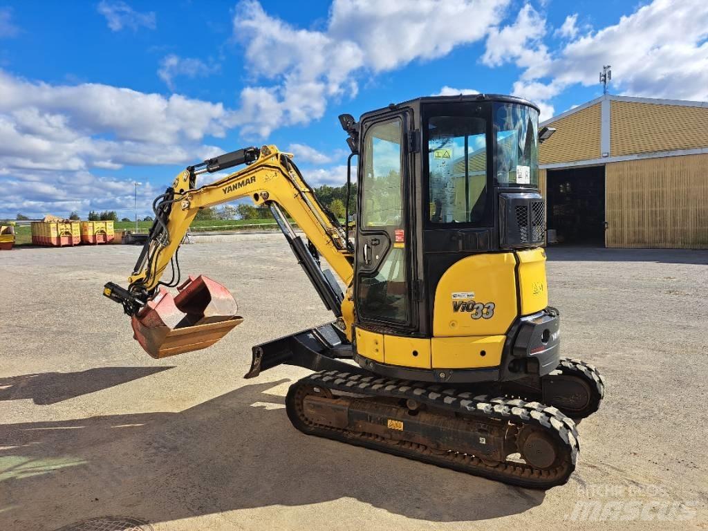 Yanmar Vio 33 Mini rýpadlá < 7t