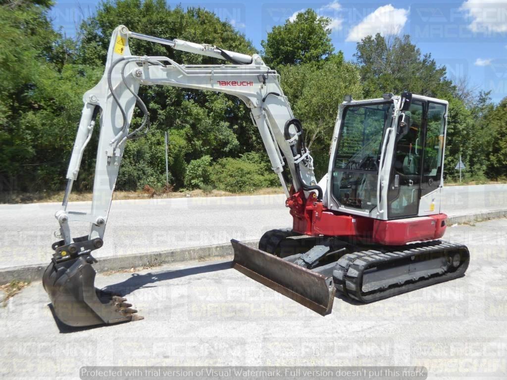 Takeuchi TB257FR Mini rýpadlá < 7t