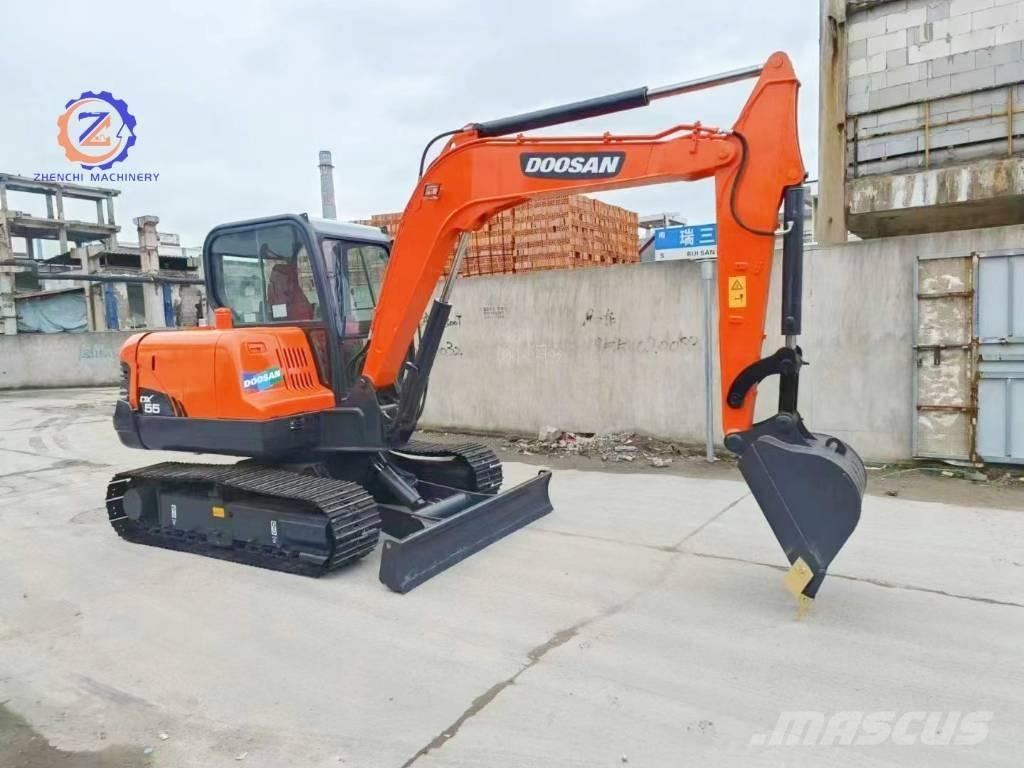 Doosan DX 55 Mini rýpadlá < 7t