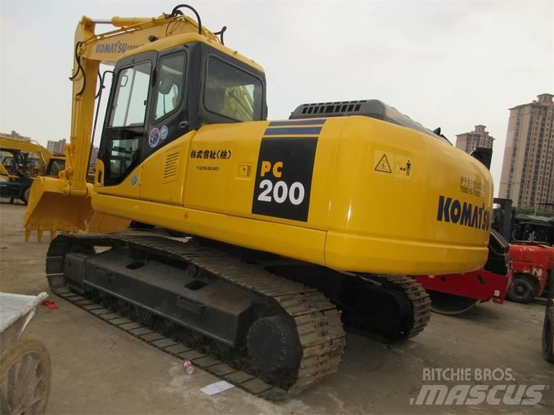 Komatsu PC 200-7 Pásové rýpadlá