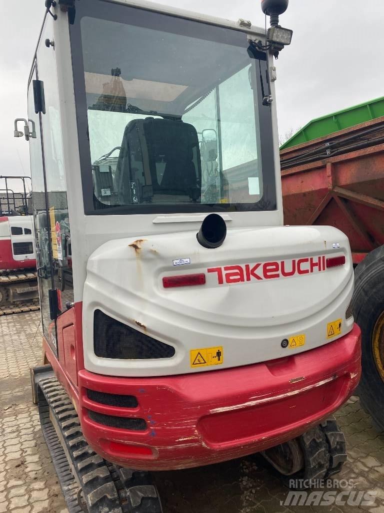 Takeuchi TB230 Mini rýpadlá < 7t