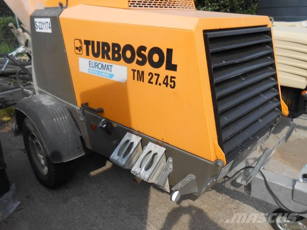 Turbosol TM27.45DCB Čerpadlá na potery