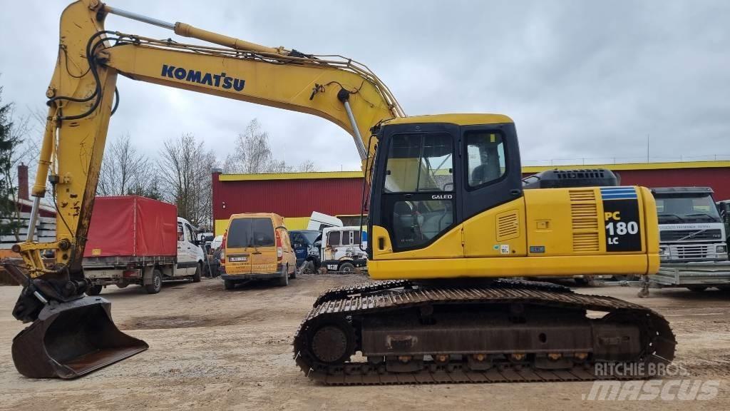 Komatsu PC180 LC-7EO Pásové rýpadlá