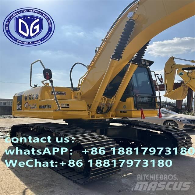 Komatsu PC 200-7 Pásové rýpadlá