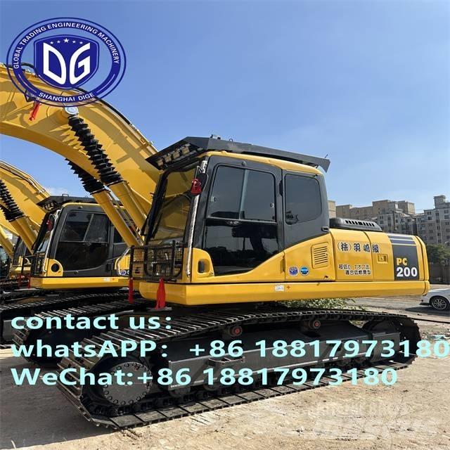 Komatsu PC 200-7 Pásové rýpadlá