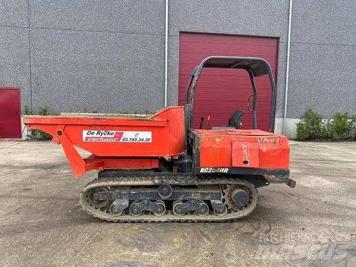 Kubota KC250HR Stavebné sklápače