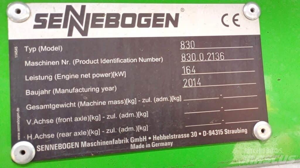 Sennebogen 830E Stroje pre manipuláciu s odpadom