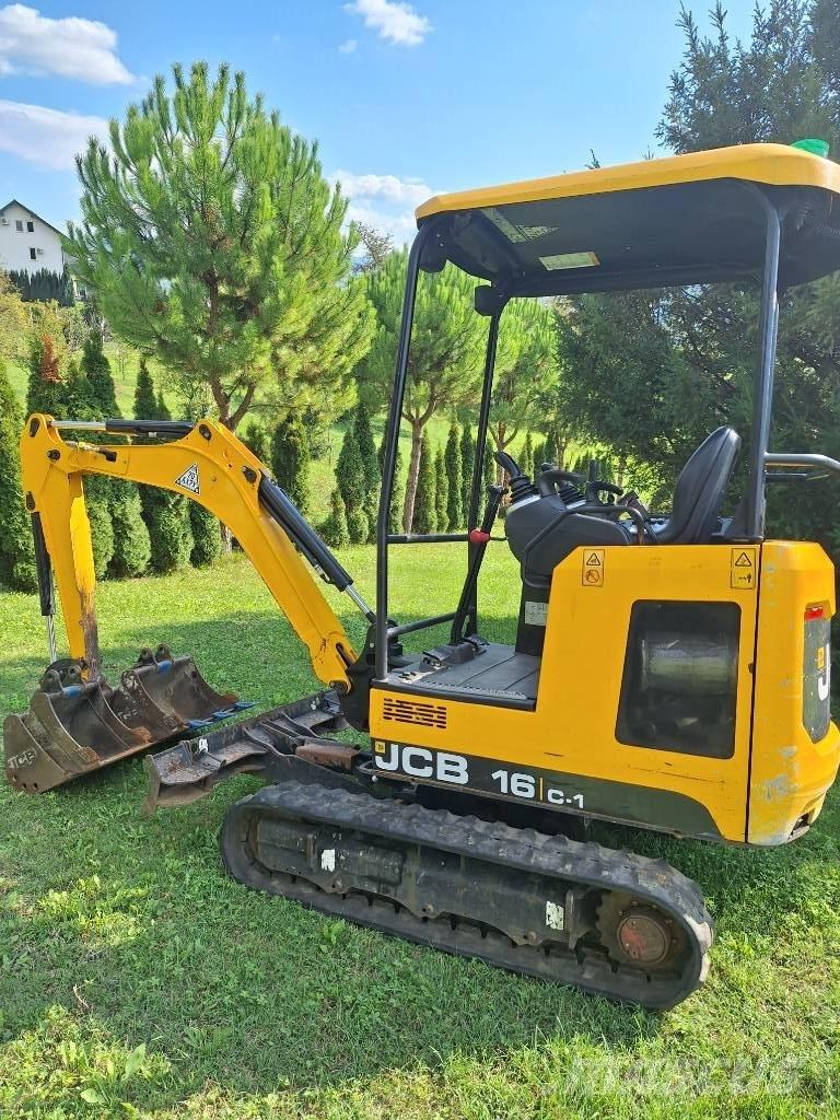 JCB 16 C-1 Mini rýpadlá < 7t