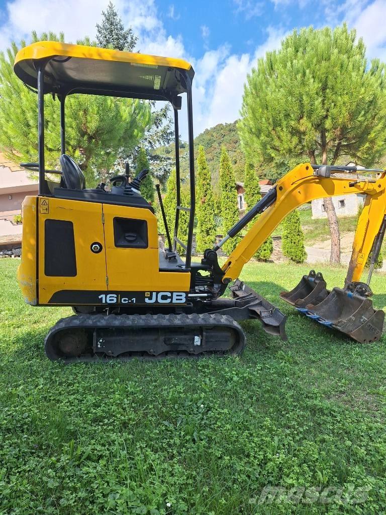 JCB 16 C-1 Mini rýpadlá < 7t