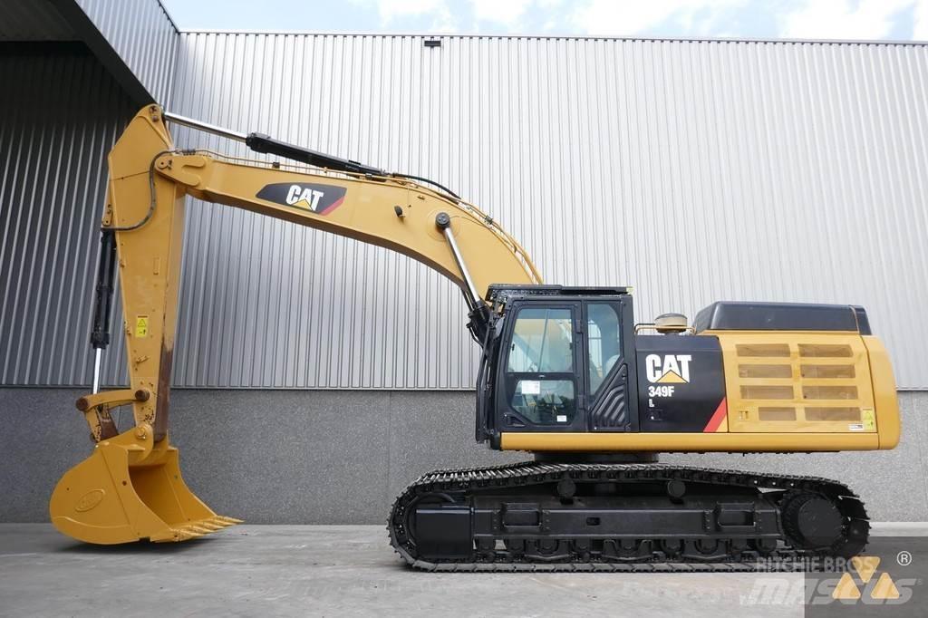 CAT 349FL Pásové rýpadlá